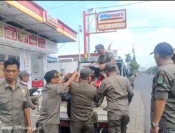 SatpolPP Operasi Disiplin ASN Kota Pasuruan, Dua Pegawai Kabur Tinggalkan Motor Saat Terciduk Nongkrong di Warkop