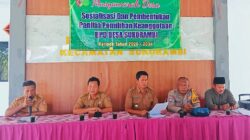 Desa Sukorambi Gelar Musdes: Sosialisasi dan Pembentukan Panitia Pengisian Anggota BPD Periode 2026–2034