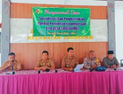 Desa Sukorambi Gelar Musdes: Sosialisasi dan Pembentukan Panitia Pengisian Anggota BPD Periode 2026–2034