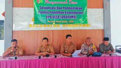 Desa Sukorambi Gelar Musdes: Sosialisasi dan Pembentukan Panitia Pengisian Anggota BPD Periode 2026–2034