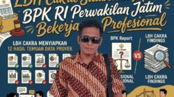 LBH Cakra “Pasang Mata” Kawal Audit BPK di Situbondo, Kantongi 12 Data Proyek Sebagai Tandingan