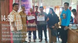 Optimalkan Ketahanan Ekonomi, Pemdes Tanjung Muara Salurkan BLT-DD Tahap I Tahun 2026