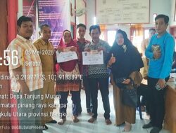 Optimalkan Ketahanan Ekonomi, Pemdes Tanjung Muara Salurkan BLT-DD Tahap I Tahun 2026