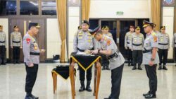 Kapolri Pimpin Pelantikan dan Sertijab PJU Mabes Polri serta Tiga Kapolda