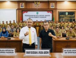 Mutasi 138 ASN di Lingkungan Pemkot Pasuruan Sah secara Hukum bentuk Integritas, Sterilisasi Kepentingan Politik