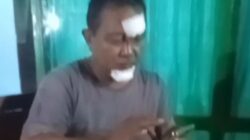 Diduga Akibat Mesin Sakak Pembajak Sawah Tanpa Lampu dan PJU Padam, Jurnalis Brantas News Mengalami Kecelakaan di Kapongan
