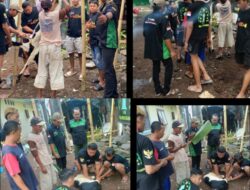 Giat Iduladha, DPP LSM P-MDM Sembelih dan Bagikan Daging Kurban di Wonorejo