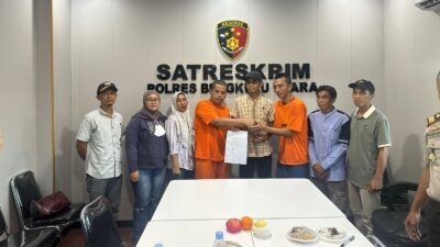 Satreskrim Polres Bengkulu Utara Tuntaskan Kasus Penganiayaan melalui Restorative Justice, Pulihkan Harmoni Keluarga
