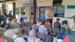 Waspada STNK Palsu, Satlantas Polres Pasuruan Edukasi Cara Aman Beli Kendaraan Bekas di Samsat Bangil