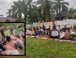 Pada Idul Adha 1447 H Pemdes Kertapati Mudik Melaksanakan Penyembelihan Sapi Kurban