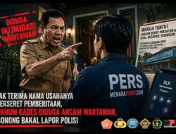 Diduga Intimidasi Wartawan, Oknum Kades di Malang Bakal Dipolisikan