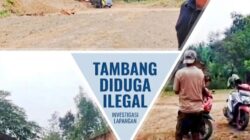 Berdalih Hibah & Bantuan Tambang Galian C Diduga Beroperasi Tanpa Izin, APH Tutup Mata