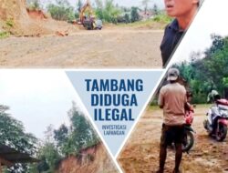 Berdalih Hibah & Bantuan Tambang Galian C Diduga Beroperasi Tanpa Izin, APH Tutup Mata