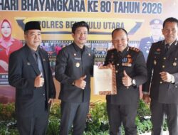 Peringati Hari Bhayangkara ke-80, Kapolres Bengkulu Utara Komitmen Dukung Program Prioritas Pemerintah