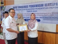 Wujudkan Tata Kelola Modern, Bengkulu Tengah Borong Dua Penghargaan Kearsipan Tingkat Provinsi