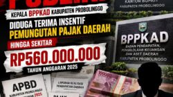 Diduga Terima Insentif Pajak Rp560 Juta, Kepala BPPKAD Probolinggo Jadi Sorotan