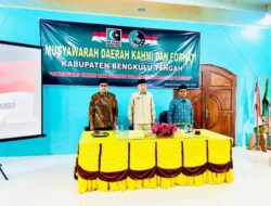 BUKA MUSDA KAHMI-FORHATI, BUPATI BENGKULU TENGAH AJAK BERI GAGASAN PROGRESIF UNTUK BANGUN “BENTENG”