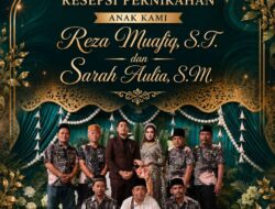 Resepsi Pernikahan Reza Muafiq dan Sarah Aulia di Sangkapura Diwarnai Doa dari Tokoh Masyarakat hingga Insan Pers