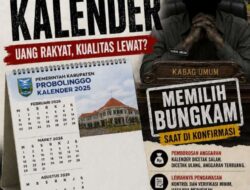 Kabag Umum Pemkab Probolinggo Bungkam Soal Kalender Resmi 2026 Salah Cetak