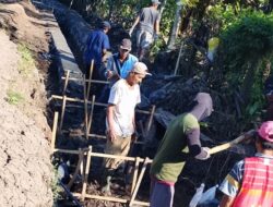 Optimalkan Pengairan Sawah, Pembangunan P3-TGAI di Desa Rajek Wesi Situbondo Capai 25 Persen