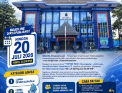 Perumda Tirta Kanjuruhan Buka “EXTRA TIME”! Deadline Lomba Creative Movement Diperpanjang hingga 20 Juli 2026