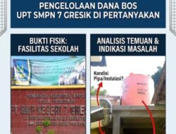 Dugaan Penyimpangan Dana BOS UPT SMPN 7 Gresik: Kepsek Bungkam, LSM GMBI Desak Audit Menyeluruh