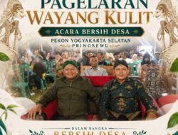 Sarat Pesan Spiritual, Intip Kemeriahan Wayang Kulit Bersih Desa di Pekon Yogyakarta Selatan