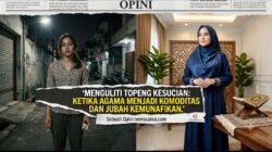 Menguliti Topeng Kesucian: Ketika Agama Menjadi Komoditas dan Jubah Kemunafikan