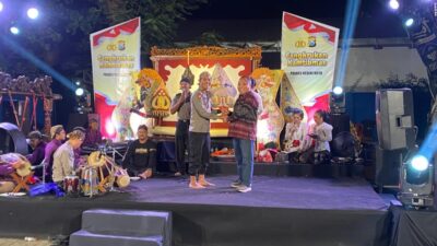 Gelar Wayang Cangkrukan, Polres Kediri Kota Edukasi Kamtibmas Lewat Seni Budaya