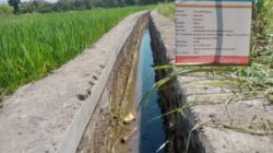 Soroti Proyek Irigasi Desa Bayeman, Tim Media Temukan Indikasi Manipulasi Bangunan Fisik