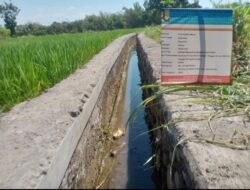 Soroti Proyek Irigasi Desa Bayeman, Tim Media Temukan Indikasi Manipulasi Bangunan Fisik