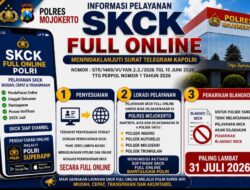 Polres Mojokerto Resmi Alihkan Pelayanan SKCK Menjadi Full Online Melalui POLRI SuperApp