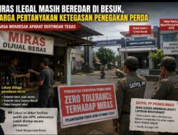 Satpol PP Probolinggo Janji Sapu Bersih Miras di Besuk, Respons Isu Pelaku “Kebal Hukum”