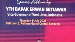 Pertama Kali Digelar di Luar Malaysia, Wagub Erwan Setiawan Resmi Buka SIBS 2026 di Bandung