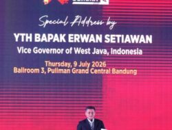 Pertama Kali Digelar di Luar Malaysia, Wagub Erwan Setiawan Resmi Buka SIBS 2026 di Bandung