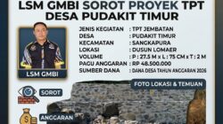 Bau Amis Proyek TPT Desa Pudakit Timur: Material Bekas Diklaim Legal, Hak Pekerja Dipangkas,LSM GMBI Siap Lapor APH