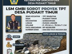 Bau Amis Proyek TPT Desa Pudakit Timur: Material Bekas Diklaim Legal, Hak Pekerja Dipangkas,LSM GMBI Siap Lapor APH