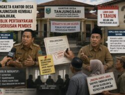 Penyelesaian Sengketa Kantor Desa Tanjungsari Kembali Dijanjikan, Publik Pertanyakan Keseriusan Pemdes