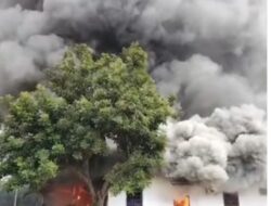 Mess dan Gudang PT BSA Hangus Dibakar Massa