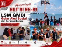 Semarak HUT RI ke-81 di Sangkapura: LSM GMBI Gelar Aksi Sosial dan Berbagai Lomba