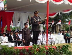 Upacara HUT ke-81 RI di Kecamatan Krejengan Berlangsung Khidmat dan Lancar