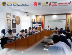 Kantah Tapanuli Selatan Gelar Monev Komprehensif Guna Dongkrak Mutu Layanan Publik