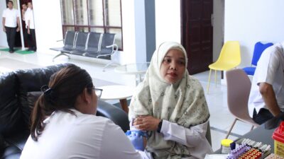 Kantor Pertanahan Kota Padangsidimpuan Gelar Medical Check Up Guna Pastikan Produktivitas Pegawai