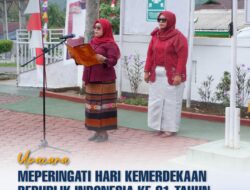Pimpin Upacara HUT RI ke-81, Kepala Kantah Tapsel Tekankan Transformasi Digital dan Inovasi Pelayanan
