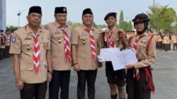 Bupati Bengkulu Tengah Pimpin Apel Besar Hari Pramuka ke-65, Apresiasi Semangat Gotong Royong