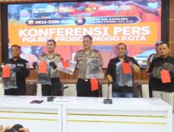 Polres Probolinggo Kota Ungkap Kasus Pembunuhan Manusia Silver, Dua Tersangka Diamankan