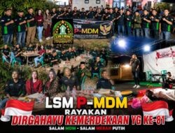 Semarakkan HUT RI, LSM P-MDM Gelar Kegiatan Peringatan Kemerdekaan di Pandaan