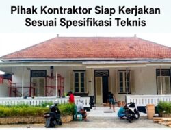 Siap Terima Kritik, CV Joko Samudro Pastikan Proyek Pemeliharaan Gedung Pesanggrahan Di Bawean Sesuai Juknis