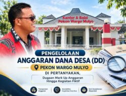 Dugaan Mark-Up dan Kegiatan Fiktif Dana Desa di Pekon Wargo Mulyo Pringsewu Mencuat