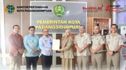 Kantah ATR/BPN Padangsidimpuan Serahkan 37 Sertipikat Aset Pemkot Untuk Penguatan Tata Kelola BMD